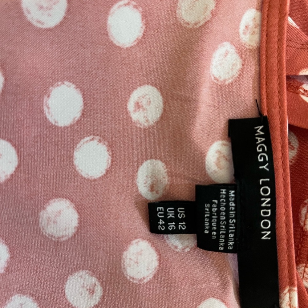 Maggy‎ London Polka Dot Dress - Picture 3 of 5